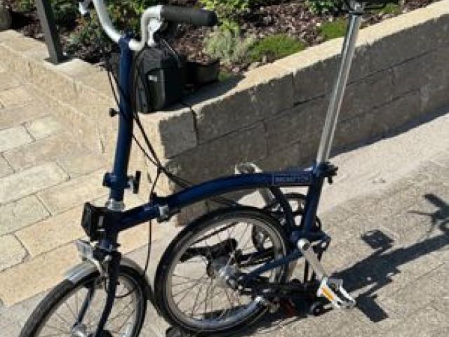 Brompton H6L blue mit Koffer - 1